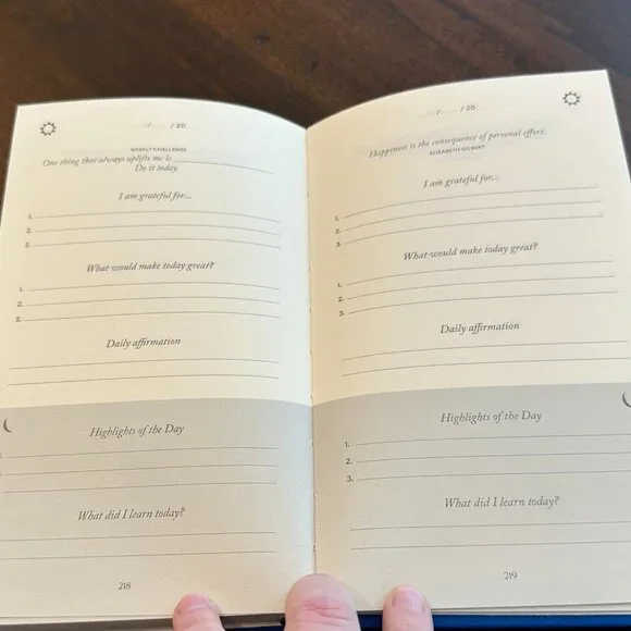 NEW - Intelligent Change - The Five Minute Journal - Blue - Picture 4 of 4